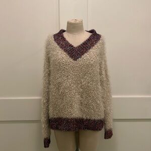 Prima sparkly pull-over sweater.